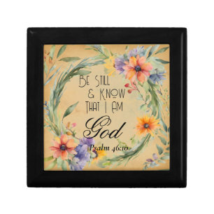 Psalm 46:10 Bible Verse Gift Box
