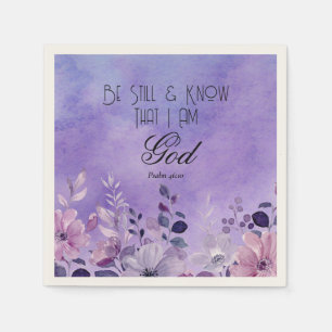 Psalm 46:10 Bible Verse Napkins