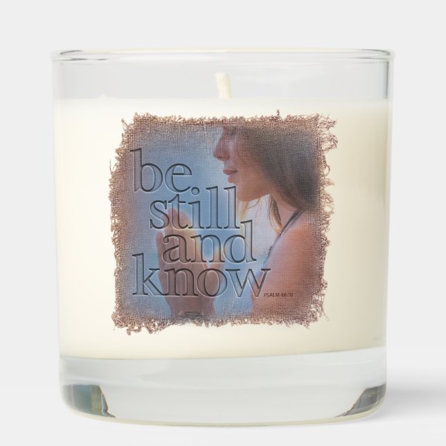 PSALM 46:10 - Candle (Right)