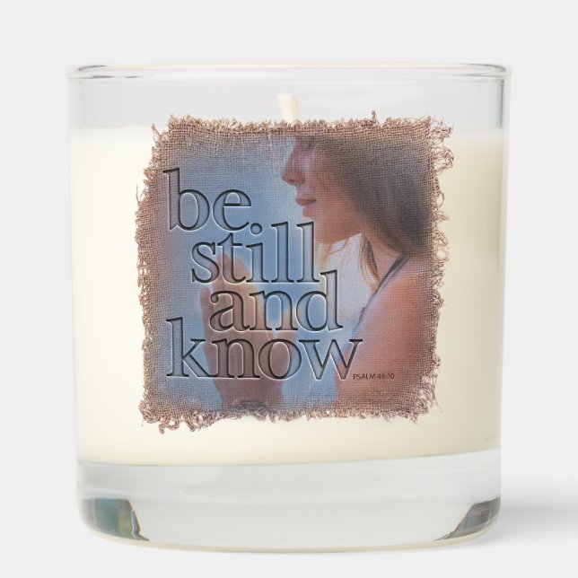 PSALM 46:10 - Candle (Right)