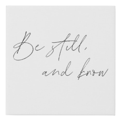 Psalm 4610 Canvas Wall Art_ Be Still and Know