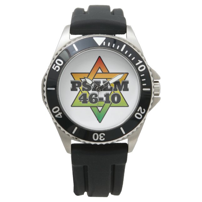 Psalm 46-10 - Crown Protector Watch (Front)