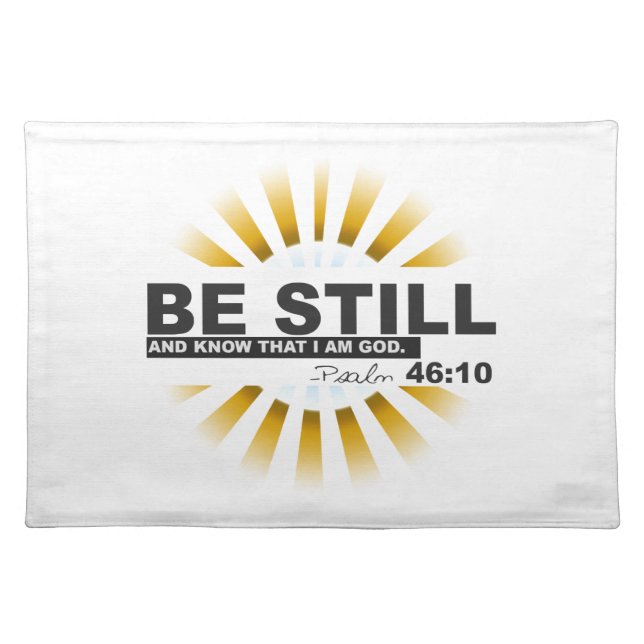 Psalm 46:10 Placemat (Front)