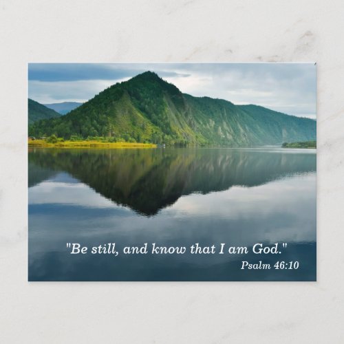 Psalm 46 10 Scripture Memory Card