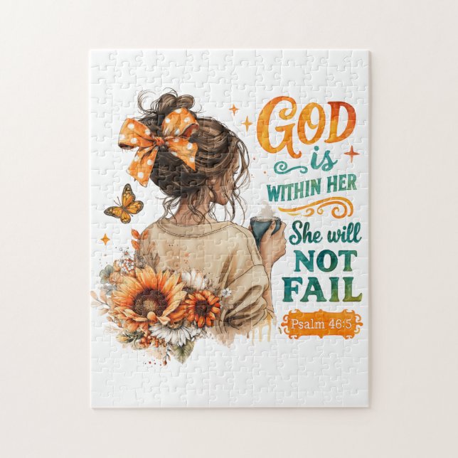 Psalm 46:5...  jigsaw puzzle (Vertical)