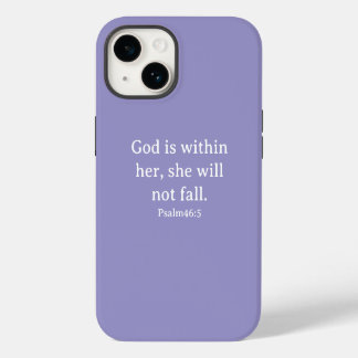 Psalm 46:5 - Phone Case