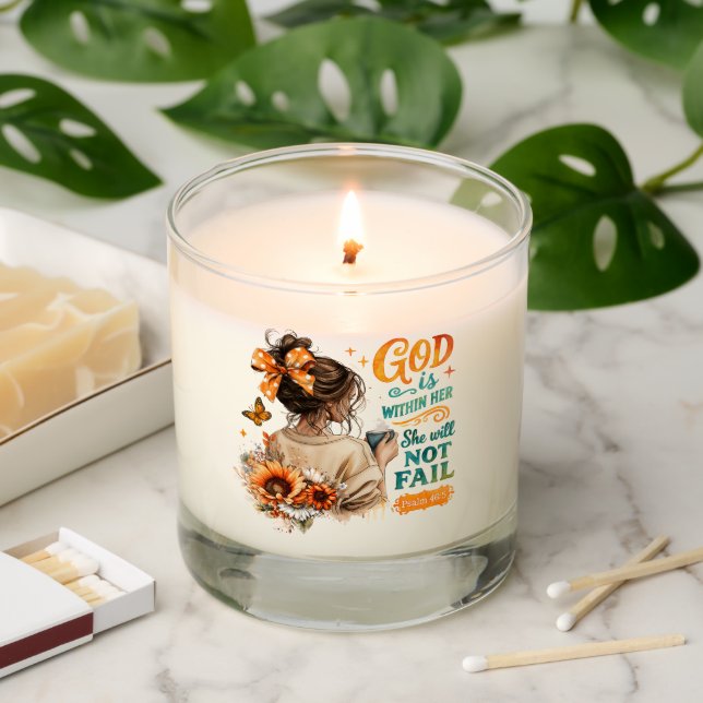 Psalm 46:5...  scented candle (Lit)