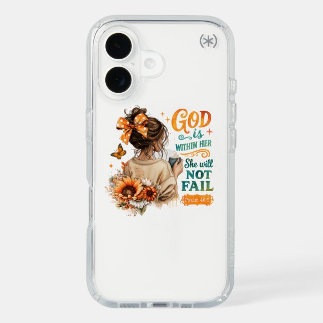 Psalm 46:5...  speck iPhone case (Front)