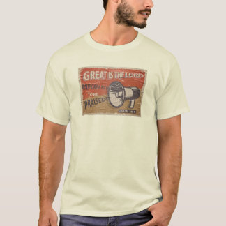 Psalm 48 Great is the Lord Vintage T-Shirt