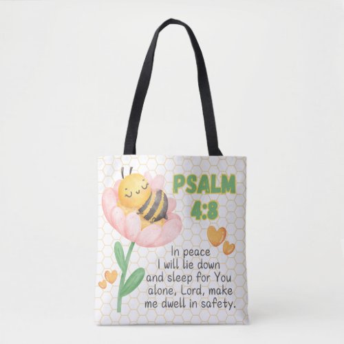 Psalm 48 Bee_Loved Tote Bag