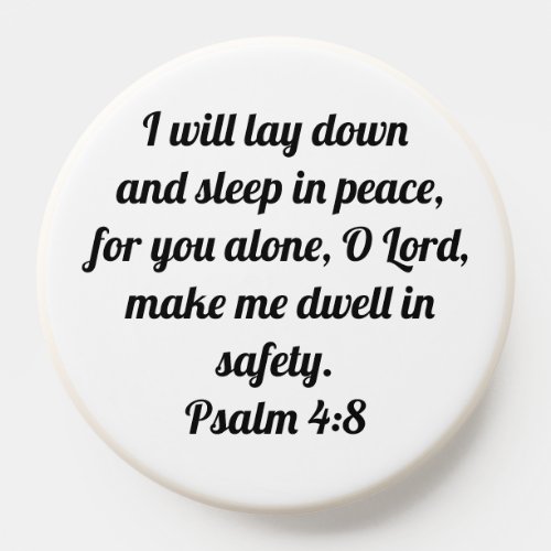 Psalm 48 Christian Comfort Bible Verse PopSocket