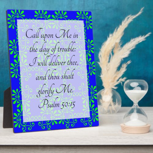 Psalm 5015   plaque