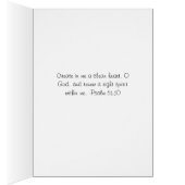 Psalm 51:10 Mushroom Card (Inside (Right))