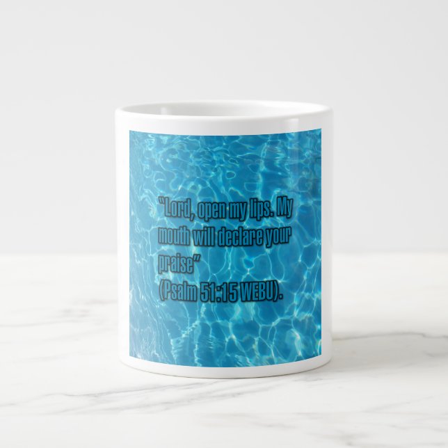 Psalm 51:15 WEBU Mug (Front)