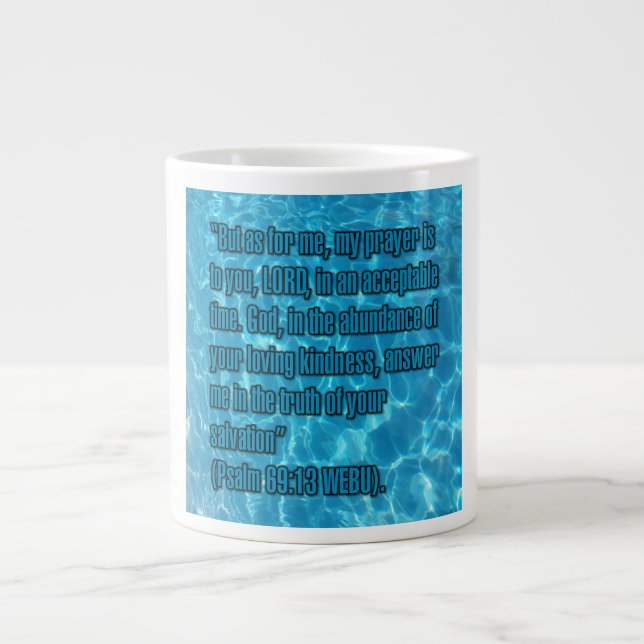 Psalm 69:13 WEBU Mug (Front)