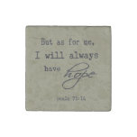 Psalm 71:14 Inspirational Bible Verse Quote Stone Magnet at Zazzle