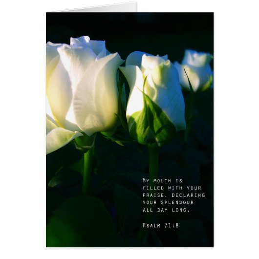 Psalm 71:8 cards (Front)