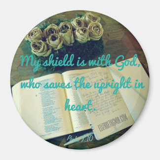 Psalm 7:10 magnet