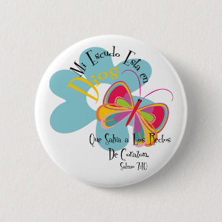 Psalm 7:10 pinback button