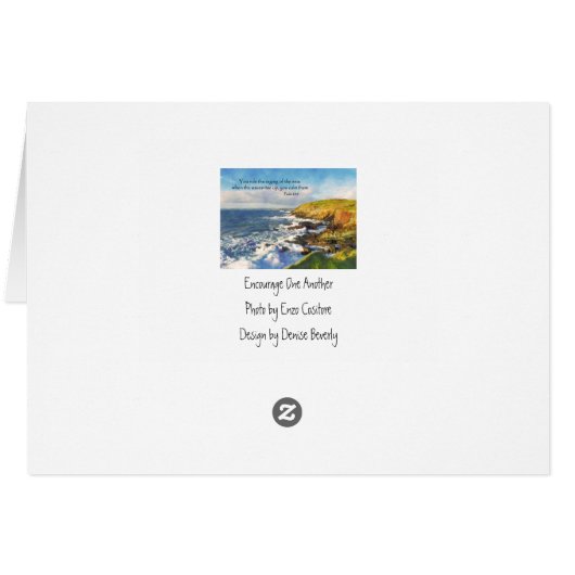 Psalm 89:9 Cliffs at Galley Head, Cork Ireland (Back Horizontal)