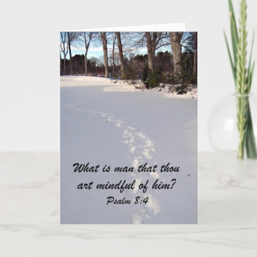 Psalm 84 holiday card