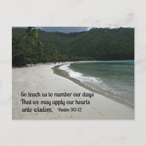 Psalm 9012 postcard