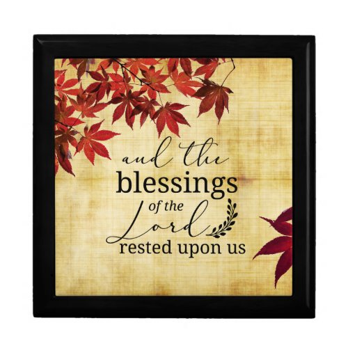 PSALM 9017 Blessings of the Lord Rested Upon Us Gift Box