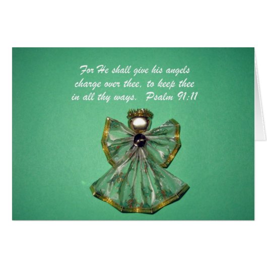 Psalm 91:11 cards (Front Horizontal)