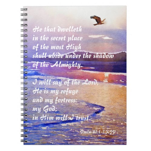 Psalm 911_2 He that dwelleth in the secret place  Notebook