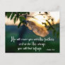 Psalm 91:4 He will cover you with His Feathers Postcard