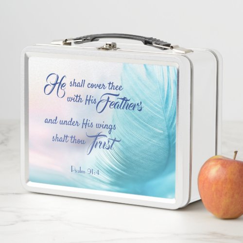 Psalm 914 King James Lunch Box