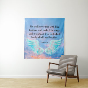 Psalm 91:4  tapestry