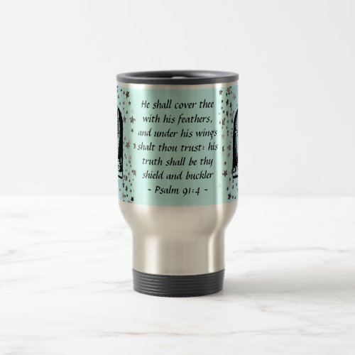 Psalm 914 travel mug