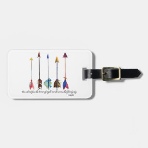 Psalm 91 Arrow Luggage Tag