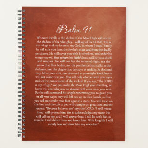 Psalm 91 for Protection Planner