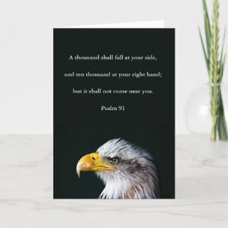 Psalm 91 for Protection | Spiritual Encouragement Card, USA link