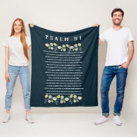 Psalm 91 Green Eucalyptus Leaves Scripture Verse