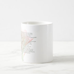 Psalm 91 Lily Flower My God is Whom I trust Color Morph Mug