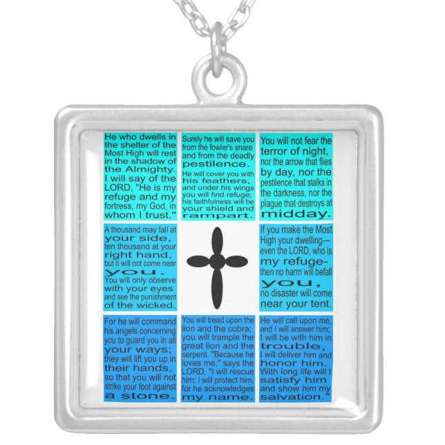 Psalm 91 Necklace (Front)