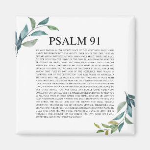 Psalm 91 NKJV Magnet