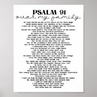 Psalm 91 Over My Family Scripture