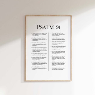 Psalm 91 poster