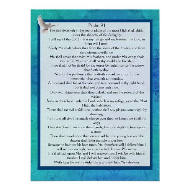 Psalm 91 poster (Front)