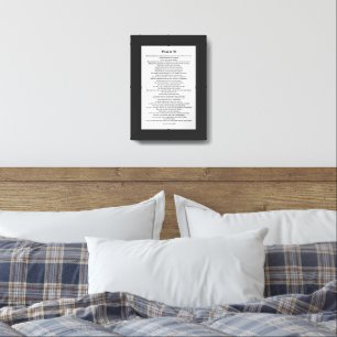 Psalm 91 Print, Value Poster Paper (matte)