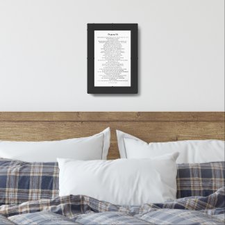 Psalm 91 Print, Value Poster Paper (matte)