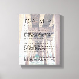 Psalm 91 Rustic Beach Pier Bible Verse Canvas Prin Print