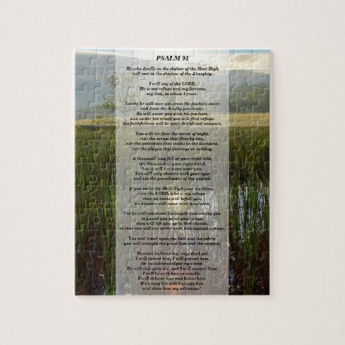Psalm 91 Shelter of the Lord Jigsaw Puzzle