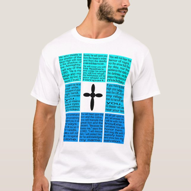 Psalm 91 T-Shirt (Front)