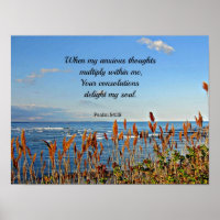 Psalm 94:19 When my anxious thoughts...