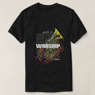 Psalm 95 Made For Worship Saxophone Christian T-Shirt
